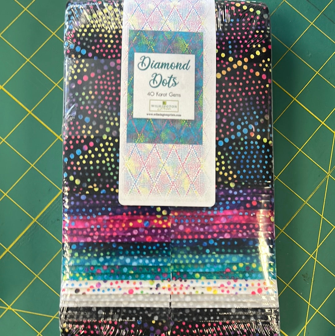 Diamond dots- 40 karat - 40 x2.5”