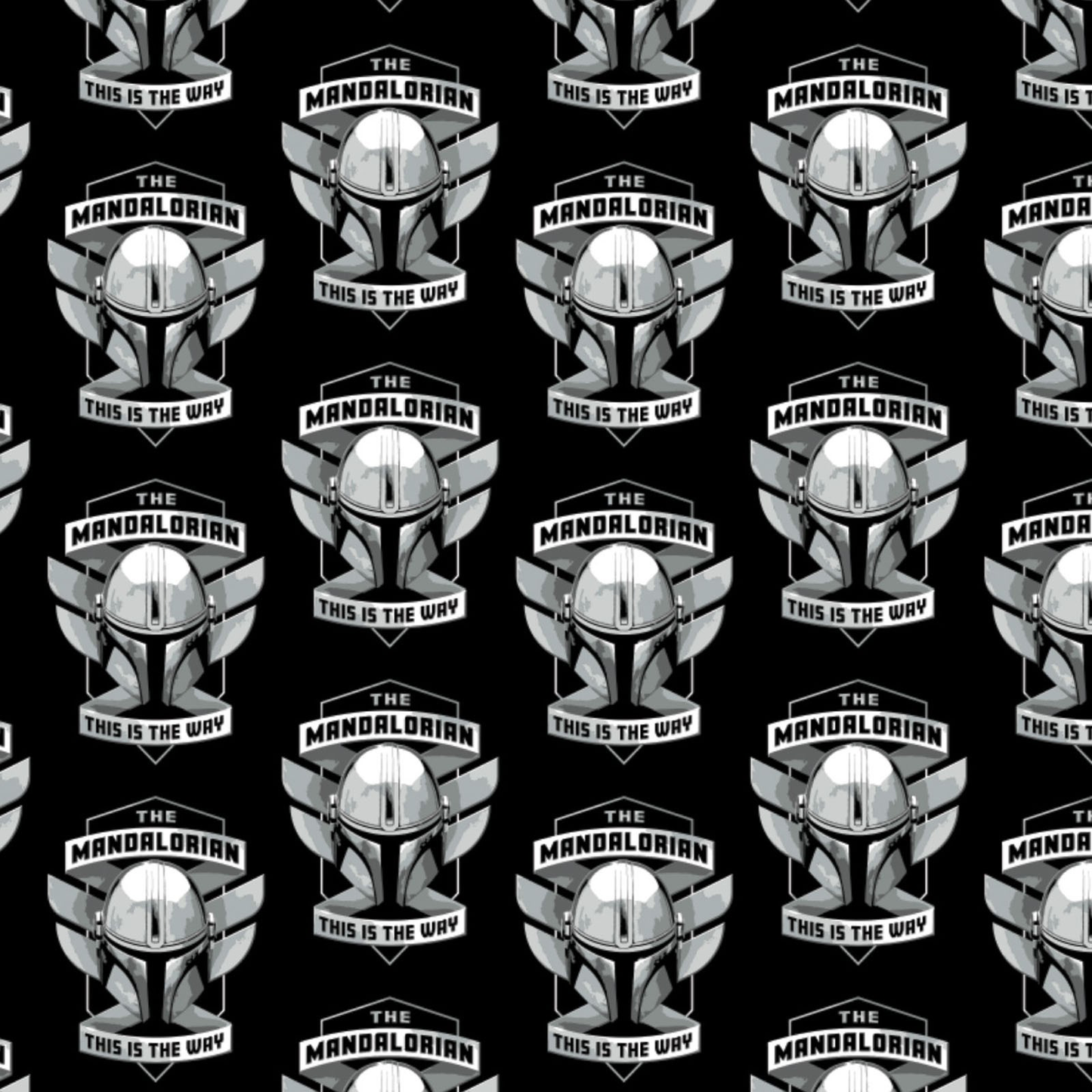 Star Wars Mando Helmet Badge $21.96/m