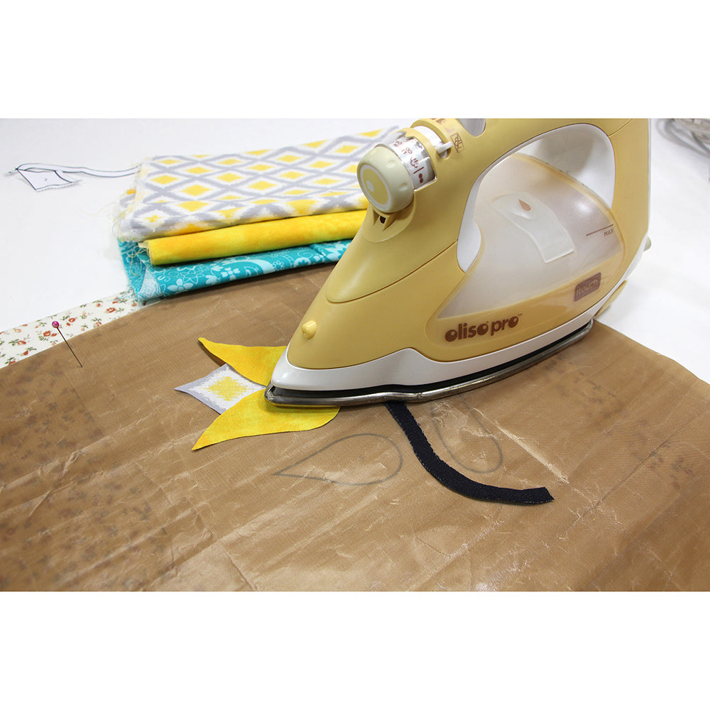 UNIQUE QUILTING Double Sided Applique Pressing Sheet - Brown - 46 x 46cm (18″ x 18″)