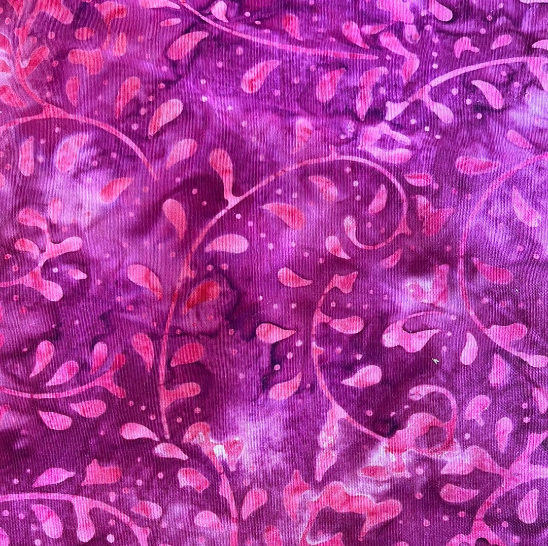 Boreal Batiks - Cherry 2- $19.96/m