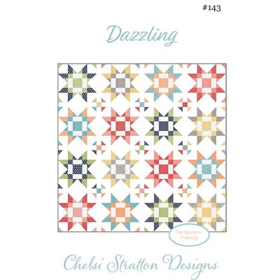 DAZZLING PATTERN BY CHELSI STRATTON FOR MODA $165.95