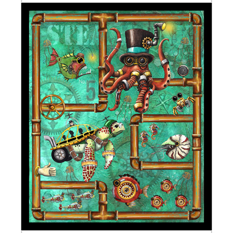 #59. AQUATIC STEAMPUNKERY AQUATIC STEAMPUNK PANEL 89 $22.96