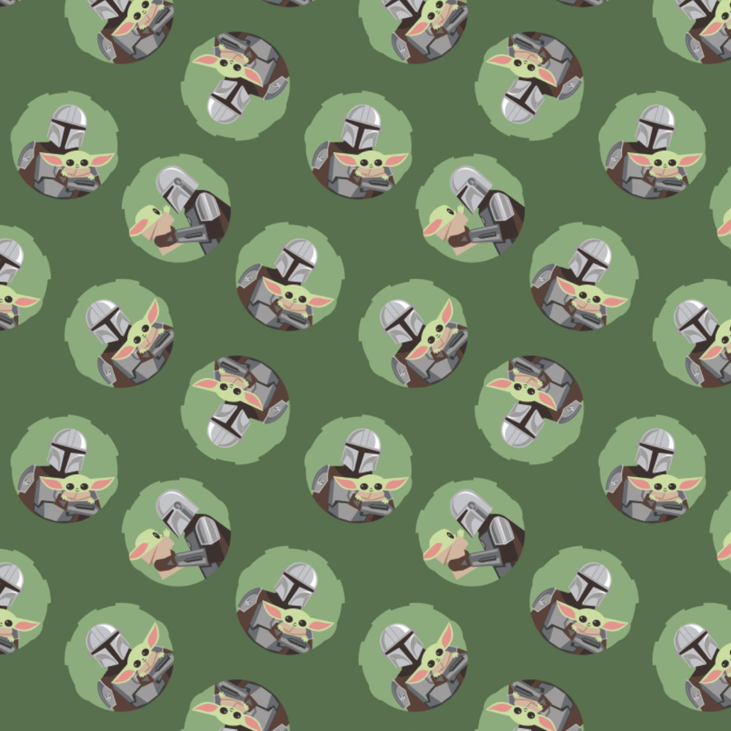 Star Wars Mando Child Toss on green