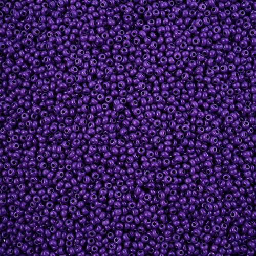 Czech Seed Bead 11/0 - Opaque Terra Intensive Purple