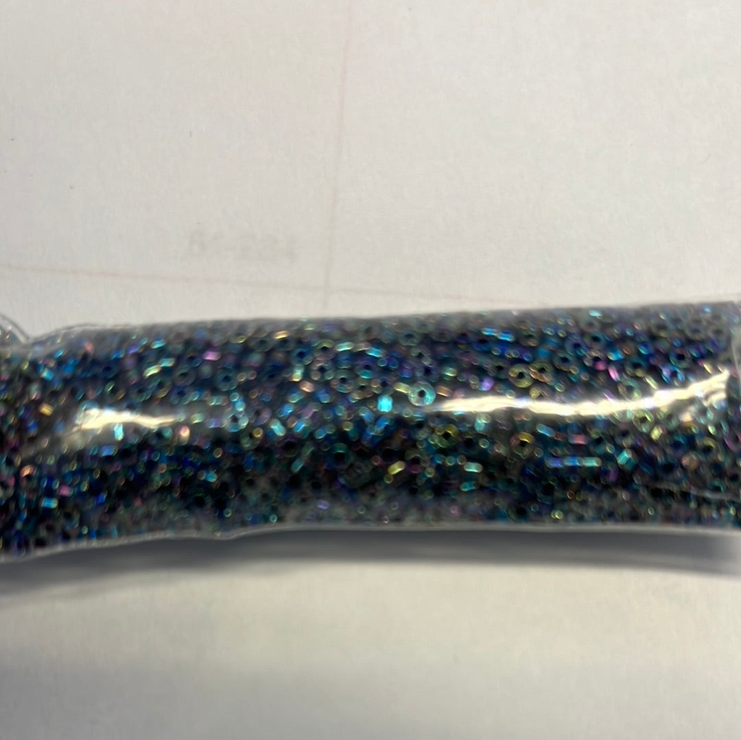 Delica 11/0 RD Dark blue lined-dyed .017kg $14.95