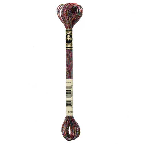 DMC #317W Light Effects Floss 8m - E130