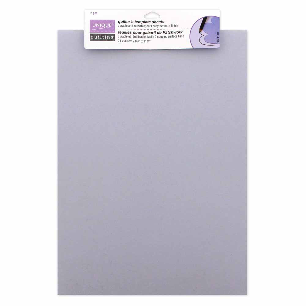 UNIQUE QUILTING Quilt Template - 21 x 28.5cm - 2pcs