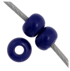 Czech Seed Bead 11/0 - Opaque Dark Royal Blue