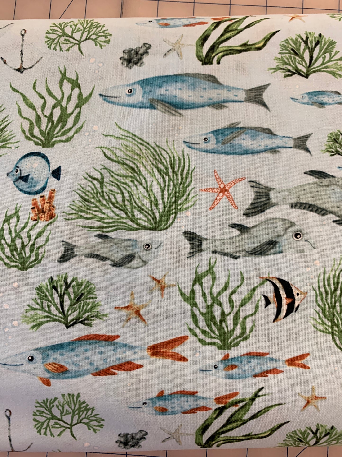 Hook line and sinker niced to sea you, sky 1804 $21.96/m