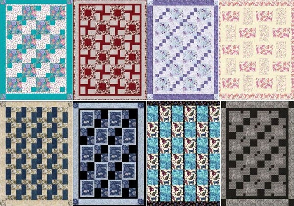 Fast & Fun 3-Yard Quilts Pattern Book