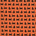 MIDNIGHT MAGIC II BY APRIL ROSENTHAL FOR MODA - PUMPKIN $22.96/m