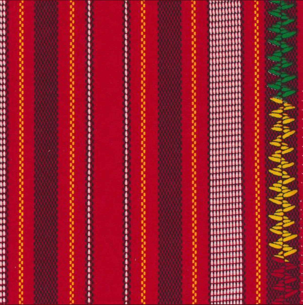 Asian Prints- red with stripes $12.96/m