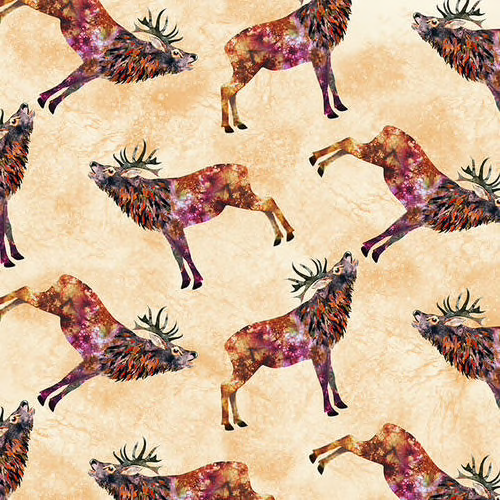 Down In the Woods - Digital - Elk Tossed Allover $25.96/m