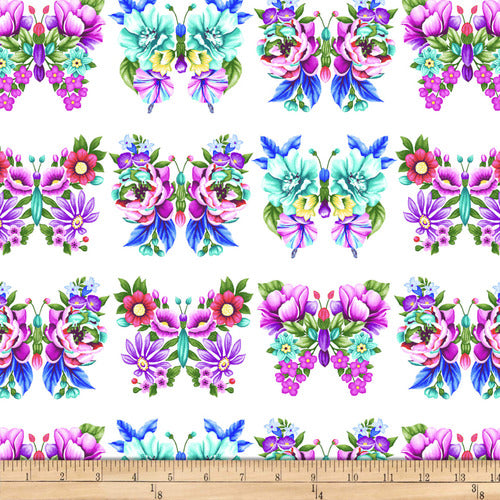 SWEET PERFUME- Floral Butterflies $18.96/m