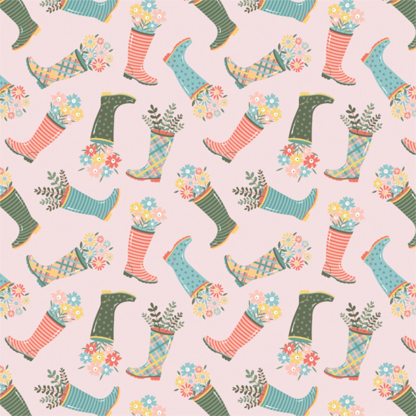 Wish for Rain Designer: Puck Selders - Rainboots- pink