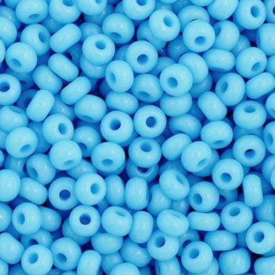 Czech Seed Bead 11/0 - Opaque Light Blue