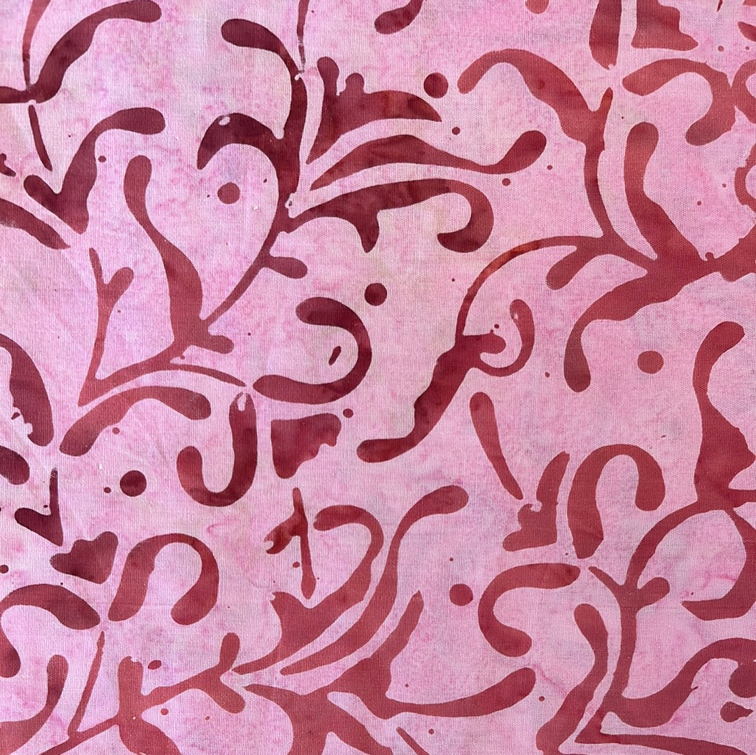 Boreal Batiks - Cherry 4- $19.96/m