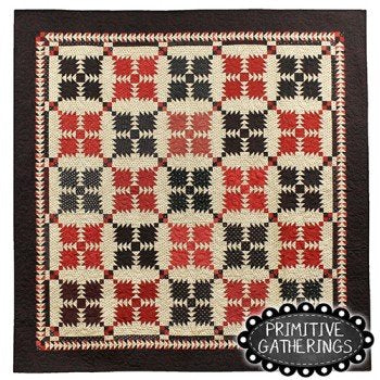 Primitive gatherings - Rumor has it 77" x 77"