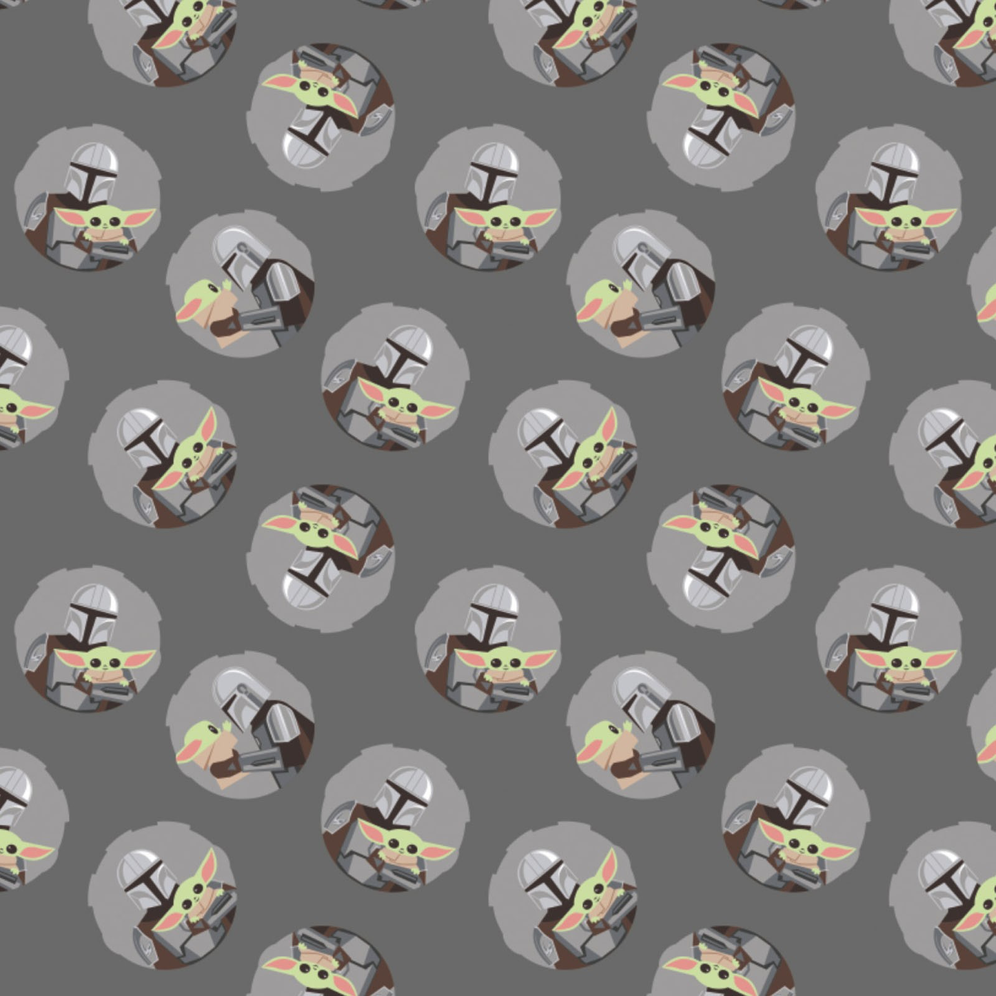 Star Wars Mando Child Toss on grey