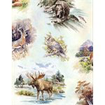 Woodland whispers digital print by Hoffman 40-20