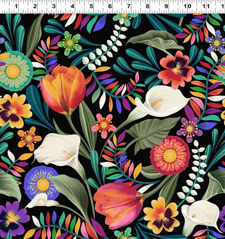 Colorido- Multi on Black $21.96/m