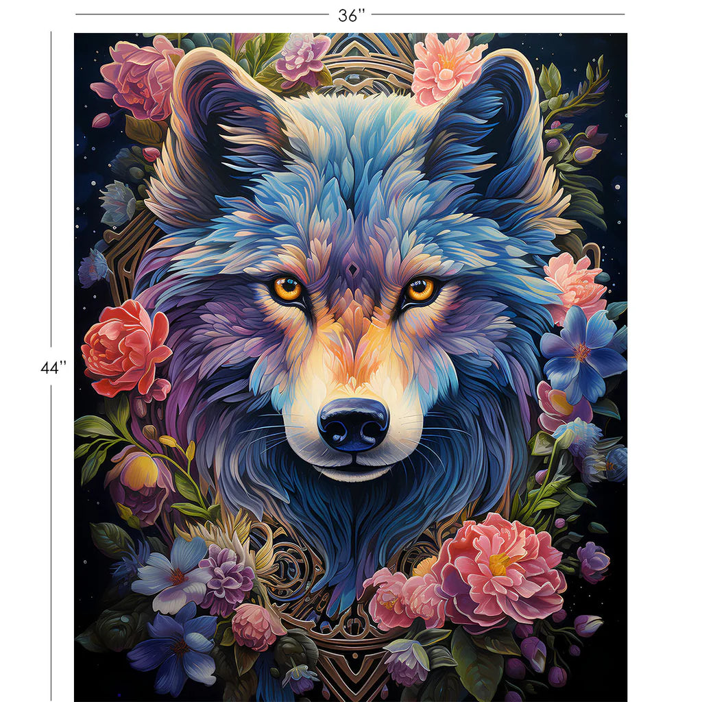 Celeste Collection-Celeste Wolf Panel-Multi-14240102P-01 $16.99