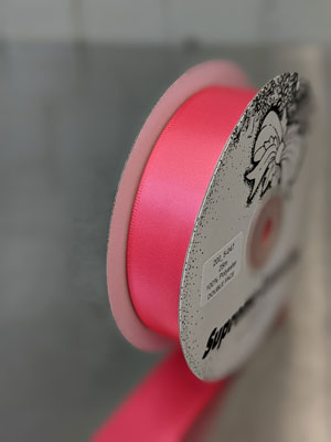 047- Blossom Pink - DOUBLE FACE SATIN 25M RIBBON 22MM POLYESTER 0.76/M