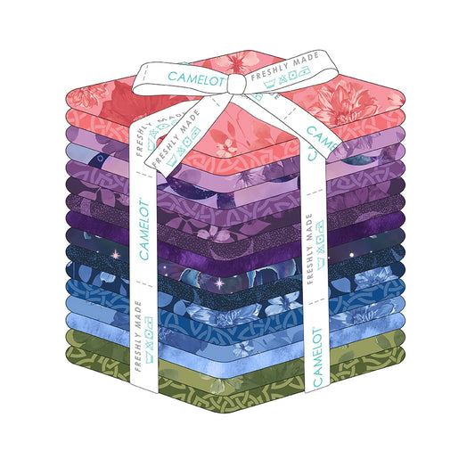 Celeste Collection Fat Quarter Bundle (16 pieces)-Multi-21240804FQB $62.95