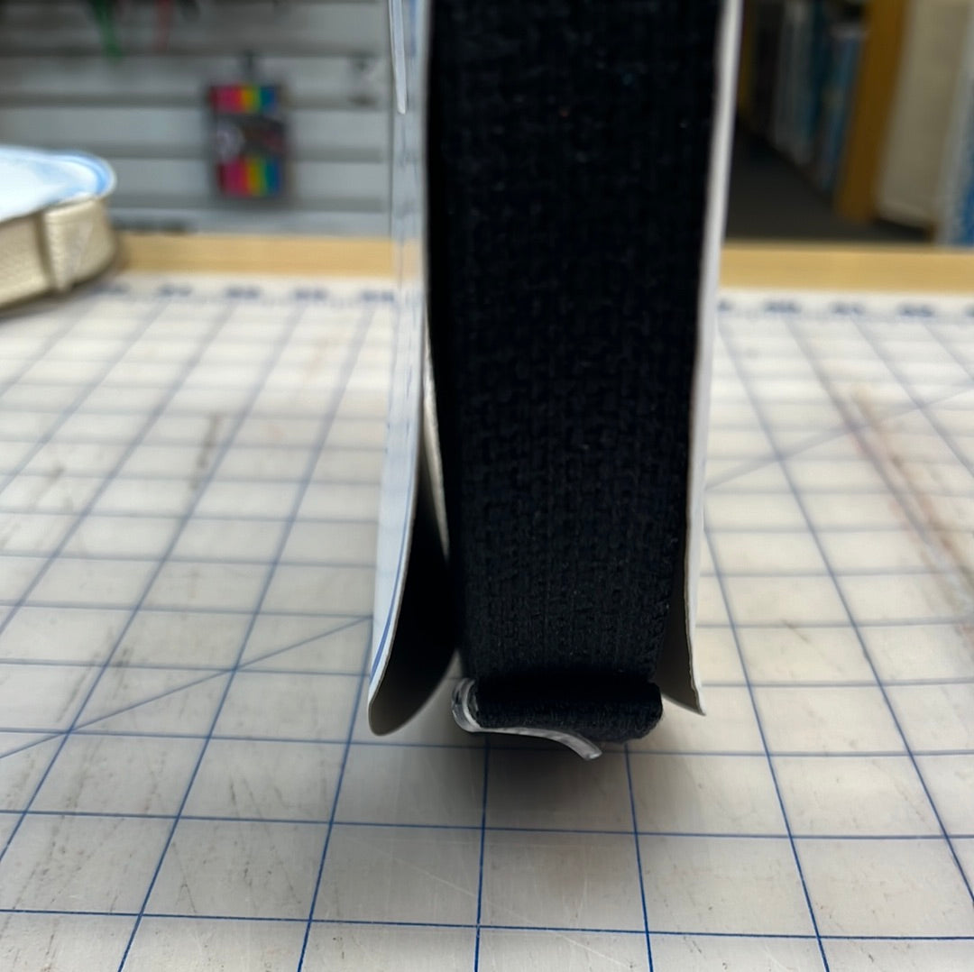 Cotton Webbing  black 1" $2.95/m