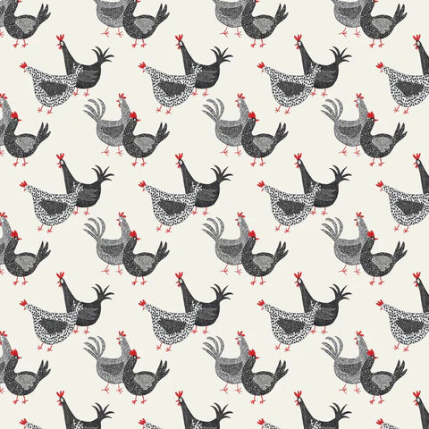 Hen House Collection Roosters and Hens $19.96/m