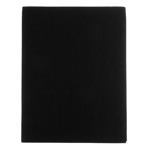 GOODFELT BEADING FOUNDATION 1.5MM 8.5X11IN 4PCS BLACK