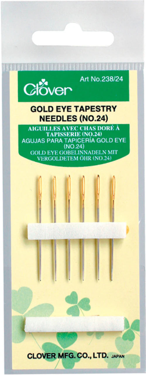 Clover Gold Eye Tapestry Hand Sewing Needles
