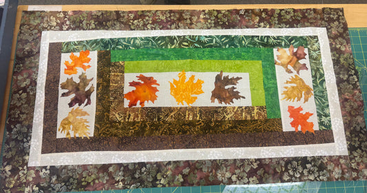 Fall Table Runner October 11th and 12th