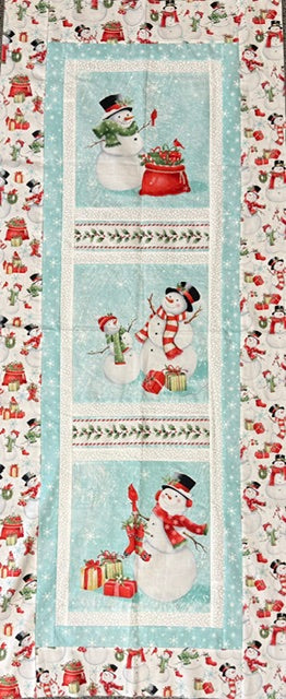 Snowman Table Runner/Wall Hanging $44.95