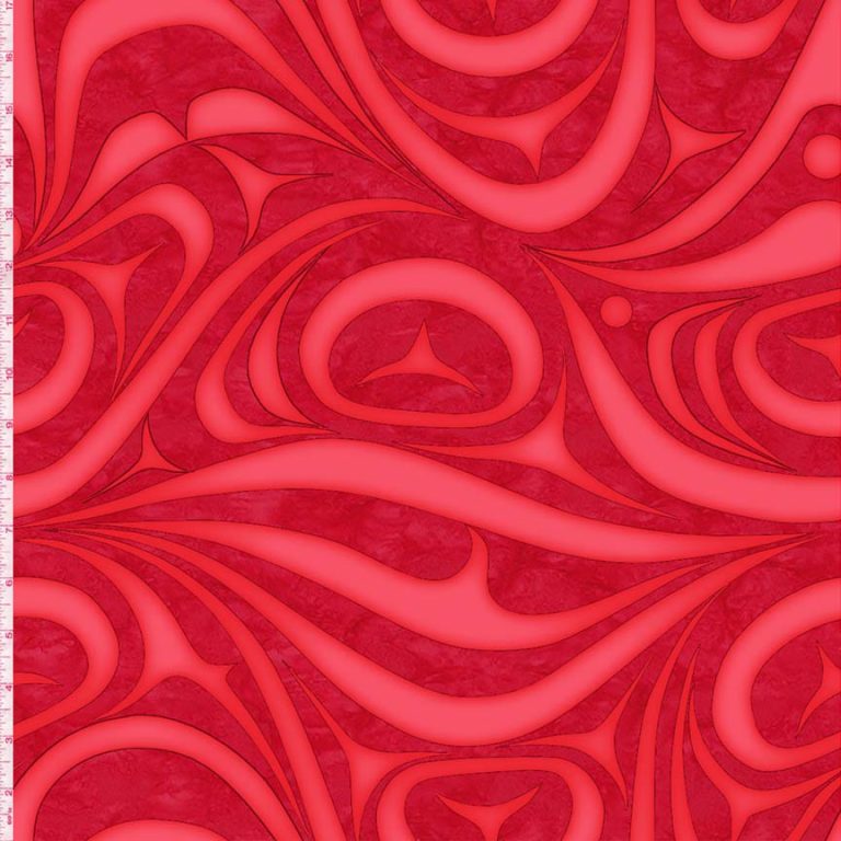 Yasakw Designs (Shelly Samuels) YD-WAVG-RED $22.96/m