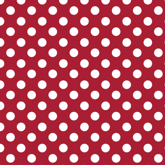 Mixology - Dots - Crimson $18.96/m
