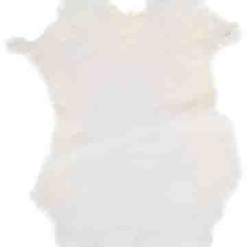 RABBIT FUR SKIN - MEDIUM GRADE APX 11X15IN WHITE (1PC)
