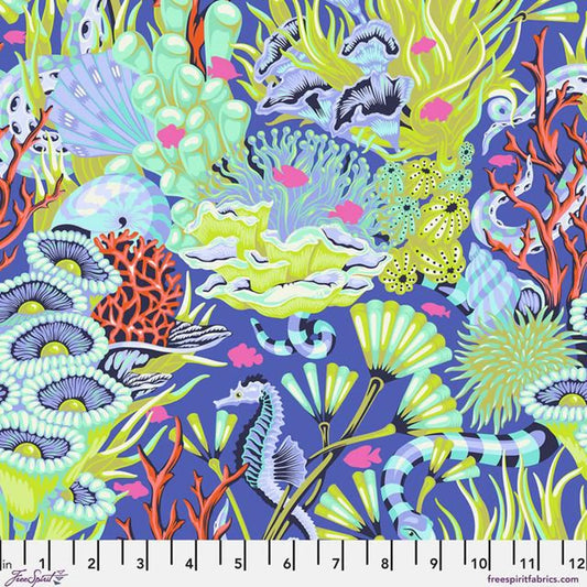 Floral Reef - Reef what you Sew- Marine $26.96/m