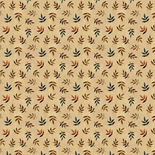 Twilight Wolf Pack Autumn Foliage Tan $19.96/m