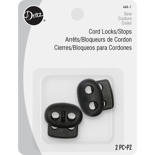 Cord Locks/Stops Black