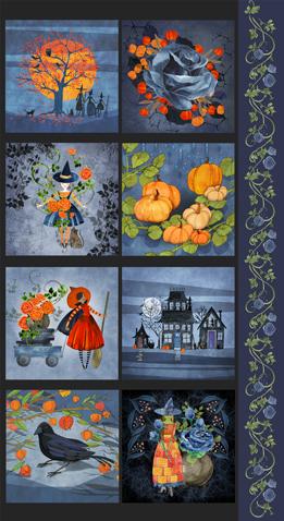 Coven by Robin Pickens for Moda Coven Panel Multi 48807 11 $17.95