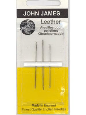 John James Leather/Glover Needles, Size 3/7, 3 Count