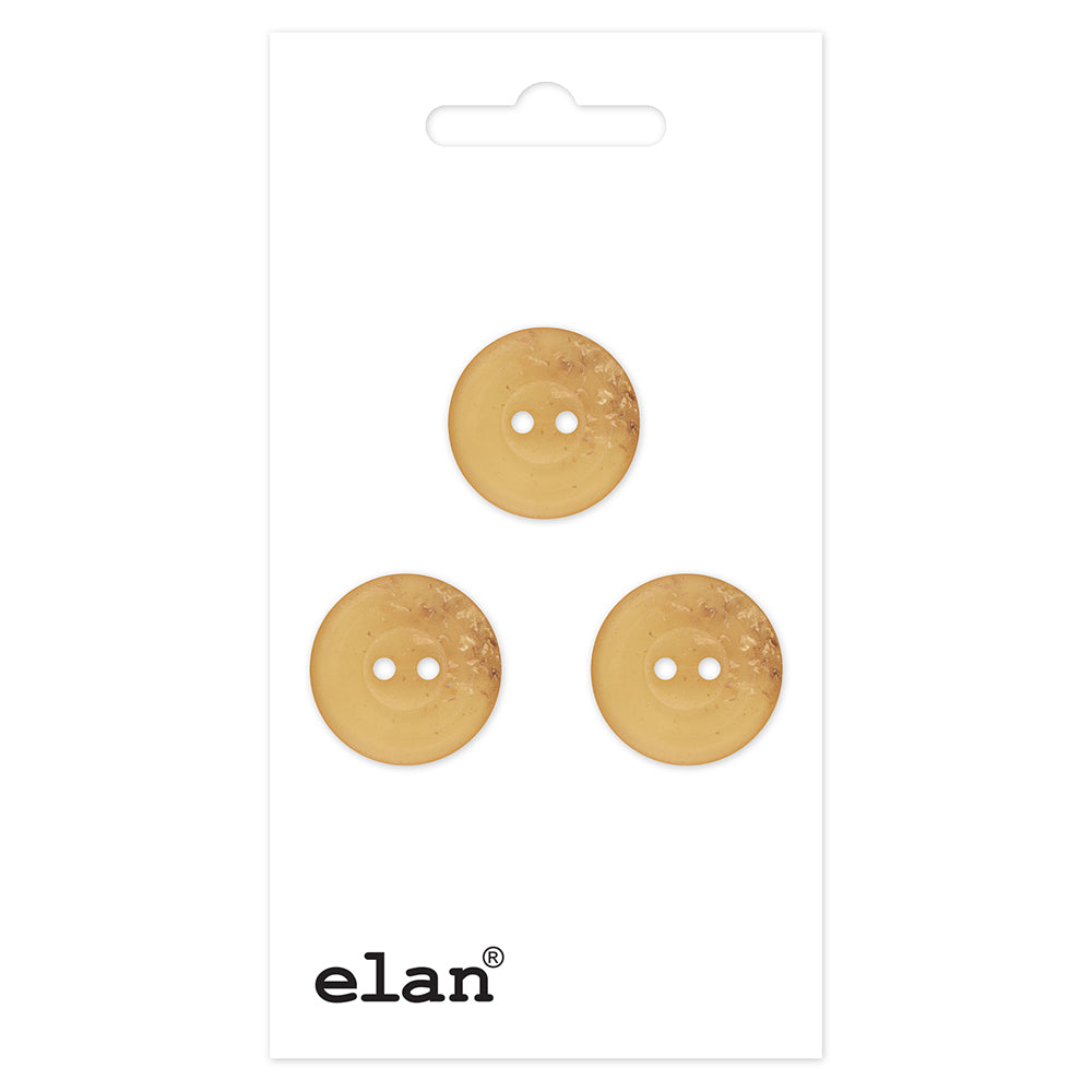 ELAN 2 Hole Button - 15mm (9/16″) - 3 count