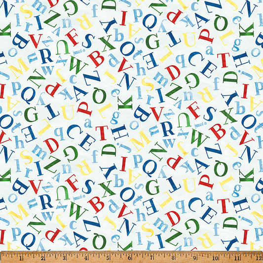 Things That Go From A to Z X5751-181-Rainbow $26.96/m