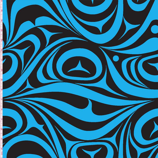Yasakw Designs (Shelly Samuels) YD-WAVE-TURQ  $22.96/m