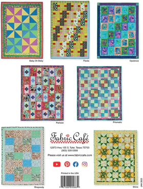 Fat Quarter Quilt Treats by Fabric Cafe