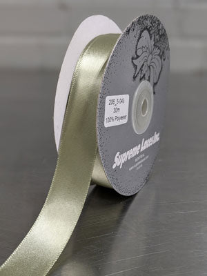 SINGLE FACE SATIN 30M    POLYESTER RIBBON 22MM $.68/m ( Click to choose colors)