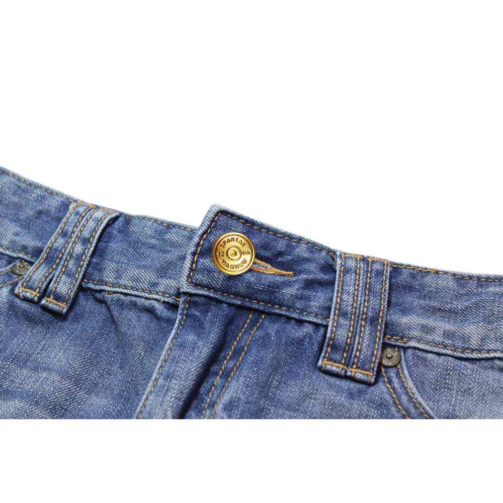 UNIQUE SEWING Jean Buttons No Sewing - Gold - 6 pcs. - 15mm (5⁄8″)