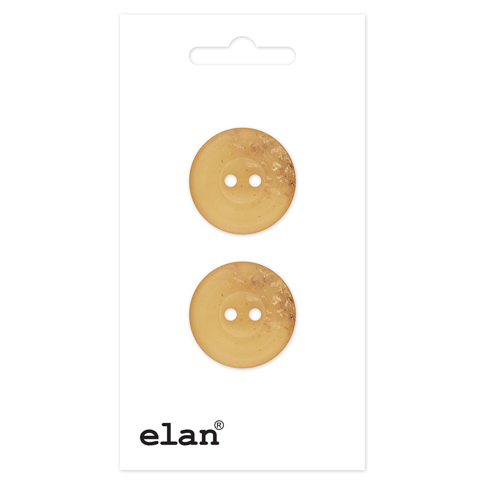 ELAN 2 Hole Button - 19mm (3⁄4″) - 2 count
