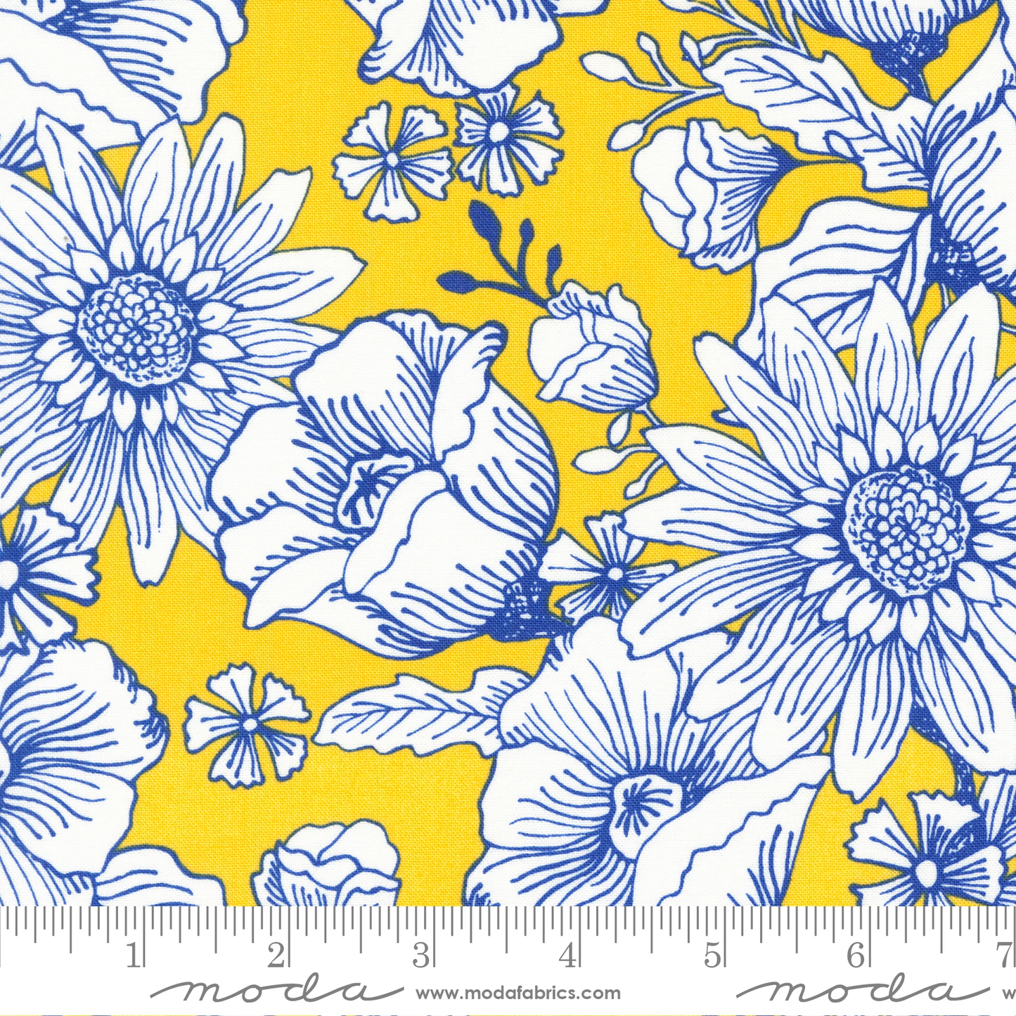 Sunflowers in my heart by Kate Spain for Moda  21 $24.96/m